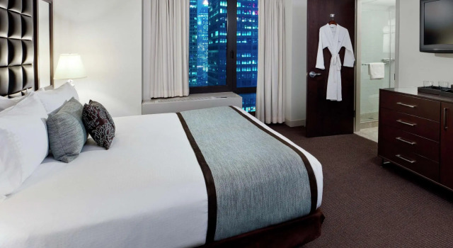 Двухместный номер Deluxe Distrikt Hotel New York City, Tapestry Collection by Hilton
