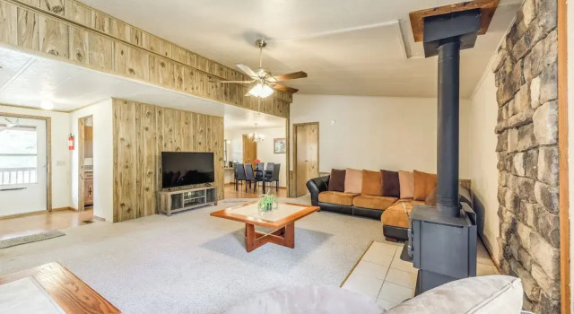 Ruidoso Vacation Rental Home: 15 Mi to Ski Apache, Varaa Lomakoti Ruidoso New Mexico