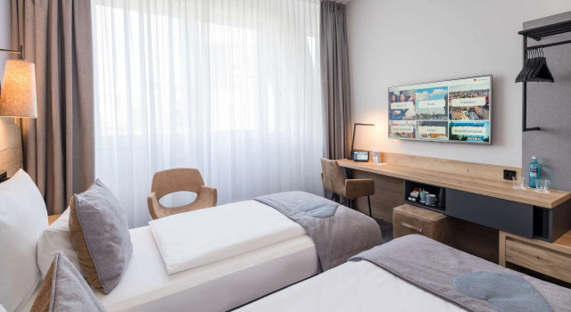 Двухместный номер Classic Best Western Hotel Arabellapark Muenchen