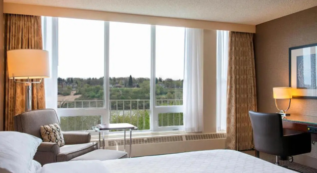 Deluxe double chambre Sheraton Cavalier Saskatoon Hotel