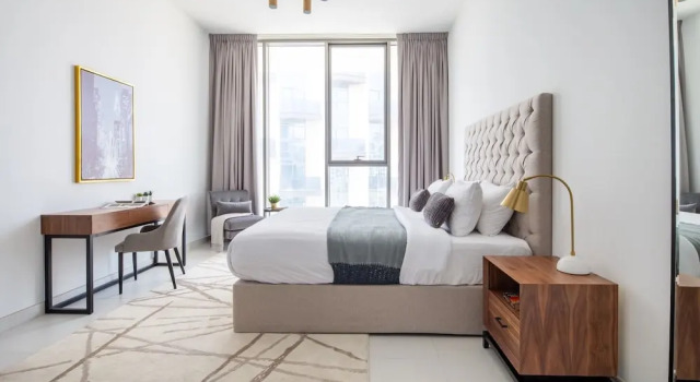 Trendy & Capacious 1BR Apartment in The Palm