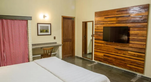 Трёхместный номер Standard с видом на сад Hotel Fazenda Sete Lagos