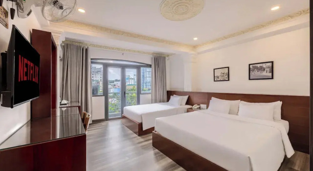 Семейный номер Standard с балконом Cosmo Square Hotel (former Duna Hotel)