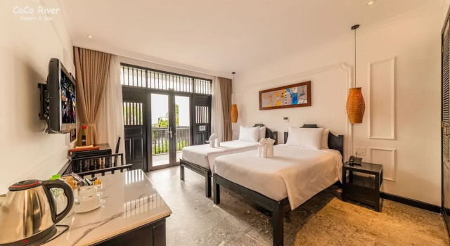 Семейный номер Standard с видом на город Hoi An Coco River Resort & Spa