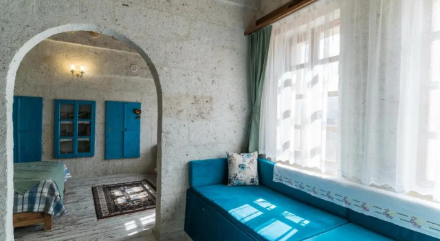Четырёхместный номер Standard с видом на сад Atillas Cave Hotel