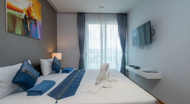 Et703 - Patong Great Condo for 4 People Open View Shuttle Pool and gym