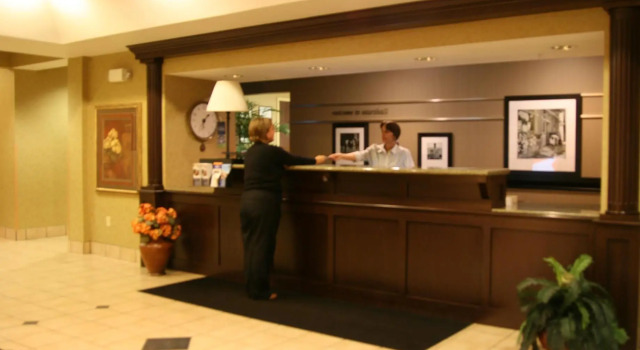 Standard Vierer Zimmer Hampton Inn Marshall
