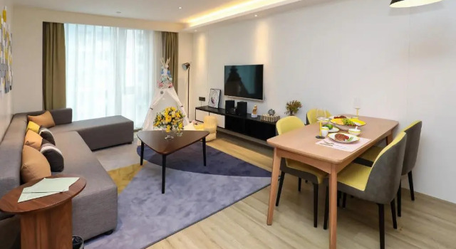 Номер Executive с 2 комнатами Citadines Gaoke Liangjiang Chongqing