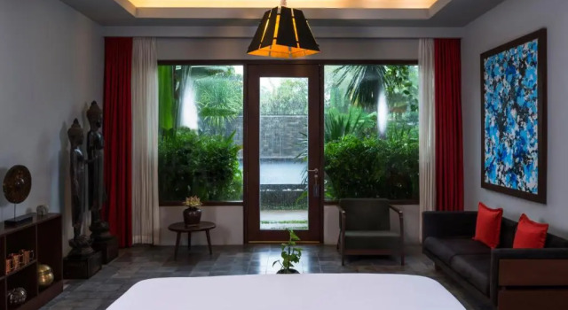 Люкс с видом на бассейн Sokkhak Boutique Resort & Spa