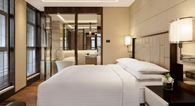Двухместный люкс c 1 комнатой The Fairway Place, Xian - Marriott Executive Apartments