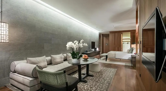 Двухместный номер с видом на сад Mandarin Oriental, Bodrum