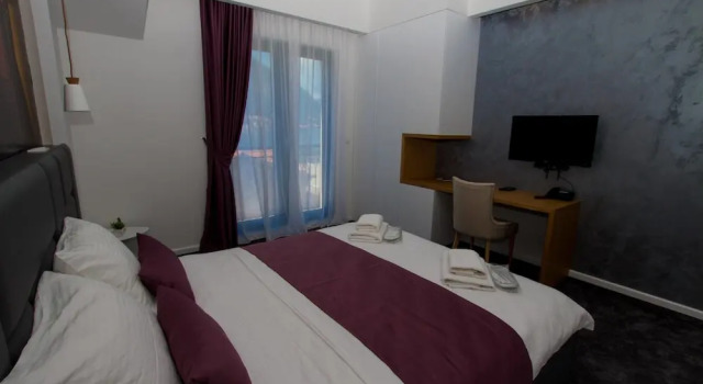 Двухместный номер Standard с балконом и с видом на море Hotel Alkima
