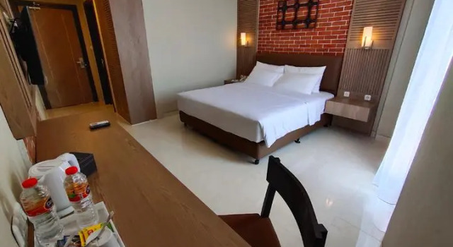 Deluxe double chambre Lynn Hotel Mojokerto