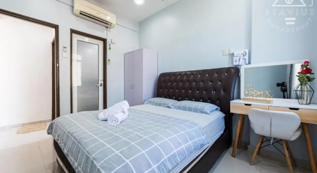 Апартаменты Port Dickson 6pax 2BR Glory Beach Resort Seaview