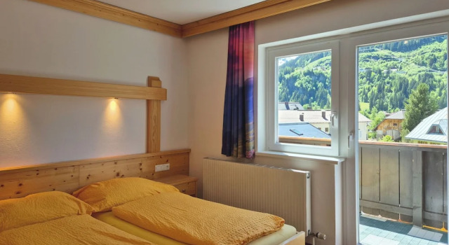 Двухместный номер Standard с балконом и с видом на горы Alpenpension Gastein