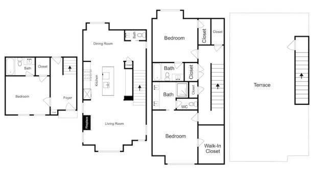 Nashville Townhouse Unit B Townhouse, Забронировать Дом для отпуска Коттеджи Нэшвилл, рядом с Пивоваренная компания Yazoo, Коттедж