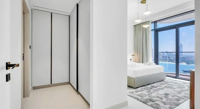 Marina Harbour View 2BR & Beach Access, Забронировать Апартаменты/квартира Дубай Эмират Дубай, рядом с Международный яхт-клуб Дубая