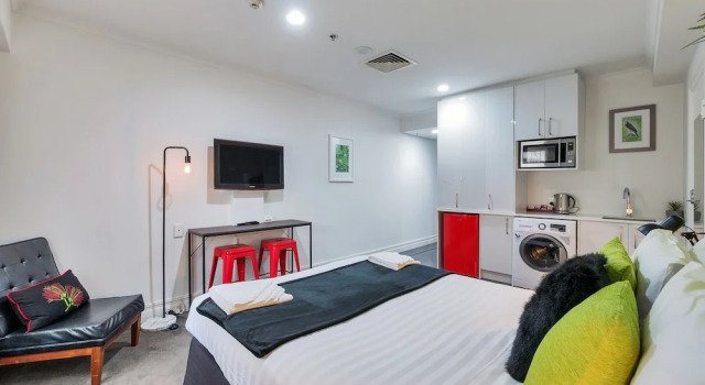 Студия Idyllic City Studio Air-Con & Wifi