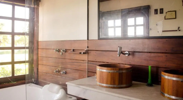 Люкс с видом на море Hotel Porto do Zimbo