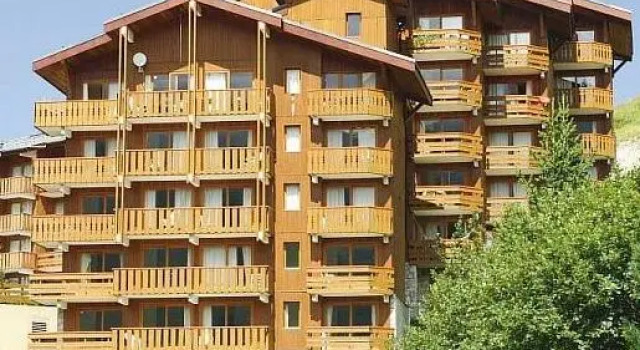 Кровать в общем номере с 2 комнатами Pierre & Vacances Résidence premium Les Crêts