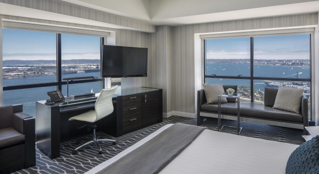 Двухместный номер Угловой Manchester Grand Hyatt San Diego