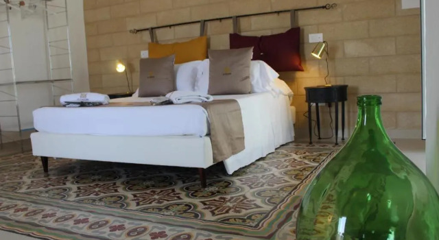 Standard Quadruple room with city view Le Origini