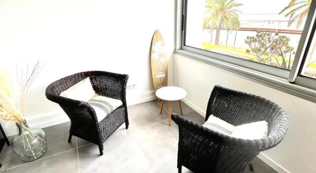 Plage Landsberg Appartement 2 pièces en bord de mer, Rezervovat Apartmán Saint-Laurent-du-Var Alpes-Maritimes