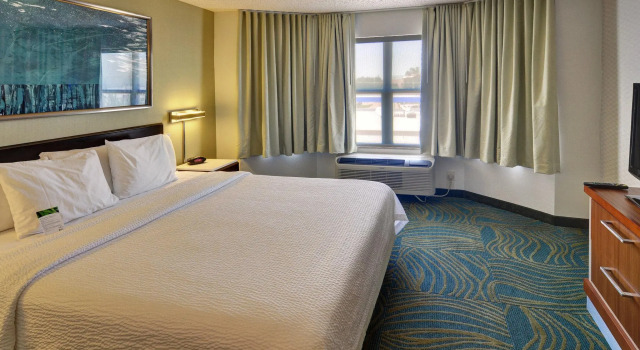 Двухместный люкс SpringHill Suites by Marriott Dallas NW Highway at Stemmons / I-35East