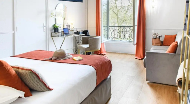 Четырёхместный номер Superior A lHôtel Des Roys