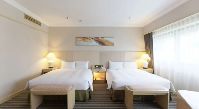 Четырёхместный семейный номер Standard c 1 комнатой с видом на город Santos Hotel