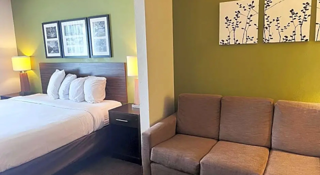 Двухместный люкс Sleep Inn & Suites Downtown - Convention Center