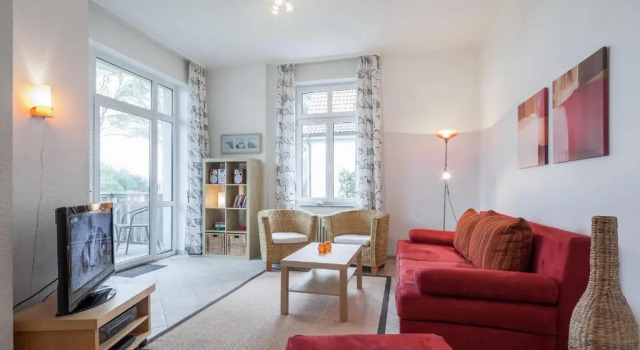 Villa Triton Wohnung 02, Забронировать Вилла Коттеджи Больтенхаген, Коттедж