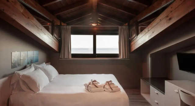 Deluxe dobbelt værelse med havudsigt Il Casato Deluxe Rooms