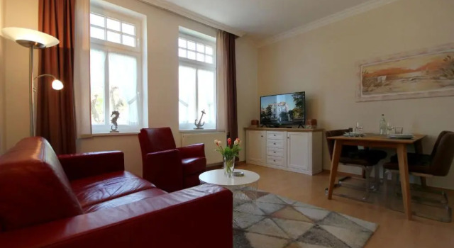 Апартаменты c 1 комнатой Ferienwohnung-7-Auszeit-in-der-Villa-Annabelle