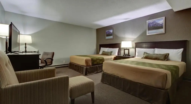 Двухместный люкс Knights Inn Kamloops
