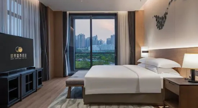 Люкс Deluxe Jingmen Shuangquan Hot Spring Hotel