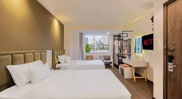 Двухместный номер Deluxe A25 Premium Hotel - 55 Lê Anh Xuân