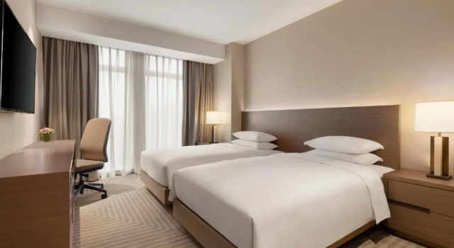 Двухместный люкс с 2 комнатами Hyatt House Chengdu Pebble Walk