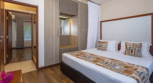 Апартаменты Executive с 3 комнатами с видом на сад SWAHILI BEACH APARTMENTS