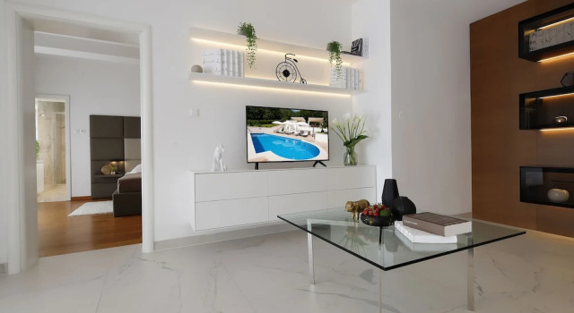 Apartment Garden with Swimming Pool