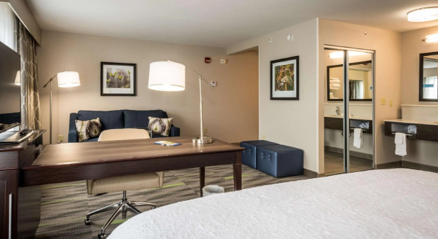 Двухместная студия Hampton Inn & Suites By Hilton Hammond, In