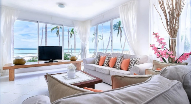 Апартаменты Ocean View Apartment With 3 BDR at B Varo Beach