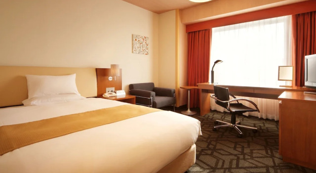 Одноместный номер Deluxe с видом на город Hotel Metropolitan Yamagata