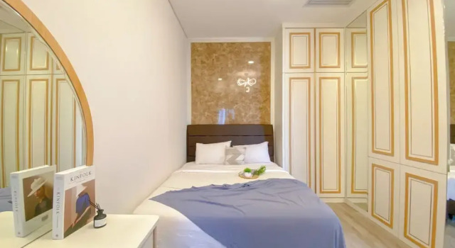 Апартаменты Deluxe Nice And Restful 2Br At Sudirman Suites Apartment