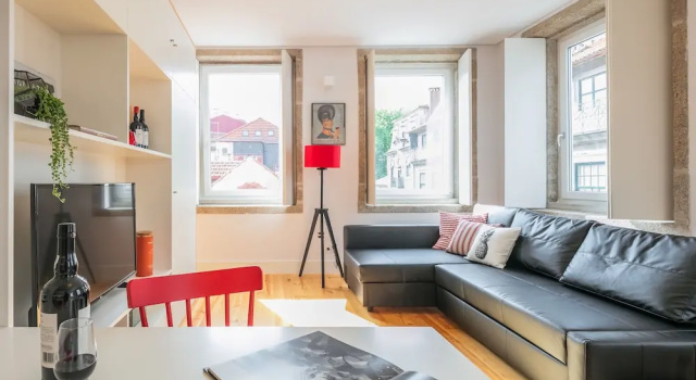 Студия с видом на город Indulge Porto Flats