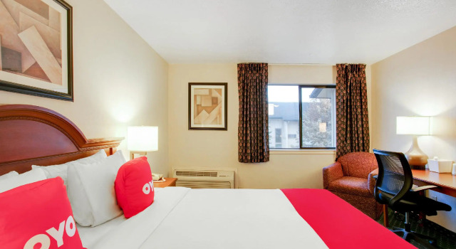 Номер Premium OYO Hotel Spokane North