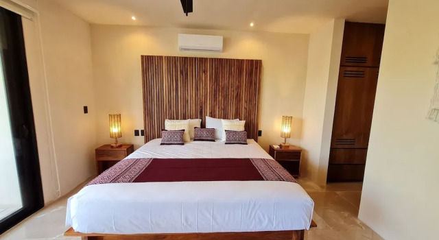 Апартаменты Deluxe с балконом ITZÁ ALDEA ZAMÁ - BOHO CHIC con Alberca