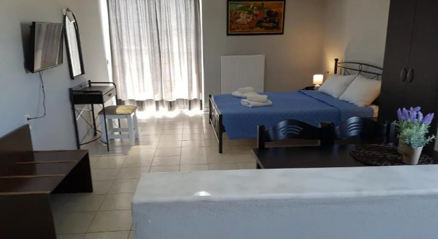 Апартаменты с балконом и с красивым видом из окна Hotel Apollon