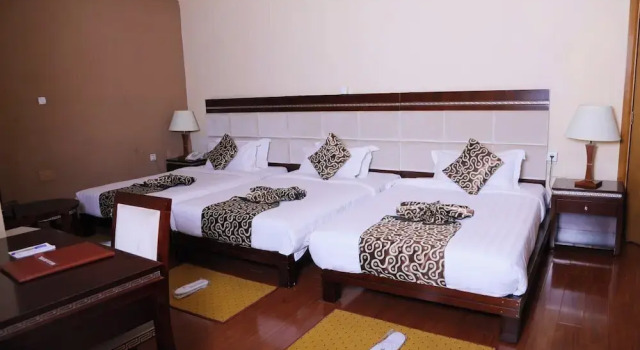 Трёхместный номер Deluxe Melka International Hotel