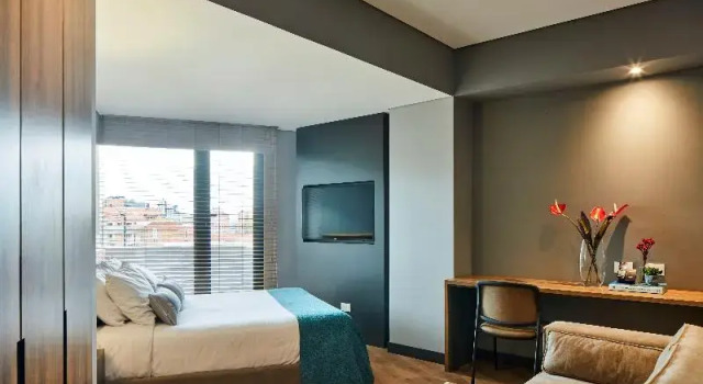 Двухместный номер Standard с балконом Nico Apartasuites
